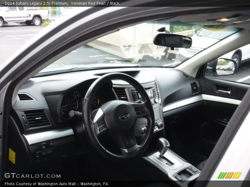 Venetian Red Pearl / Black 2014 Subaru Legacy 2.5i Premium