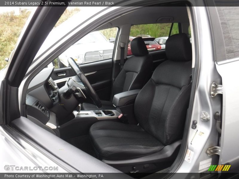 Venetian Red Pearl / Black 2014 Subaru Legacy 2.5i Premium