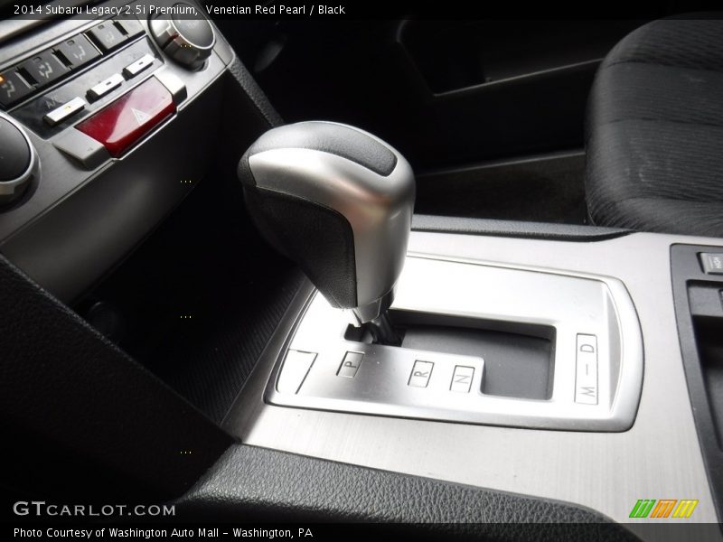 Venetian Red Pearl / Black 2014 Subaru Legacy 2.5i Premium
