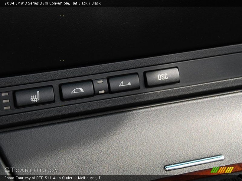 Jet Black / Black 2004 BMW 3 Series 330i Convertible