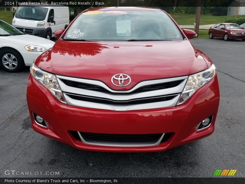 Barcelona Red Metallic / Black 2014 Toyota Venza XLE