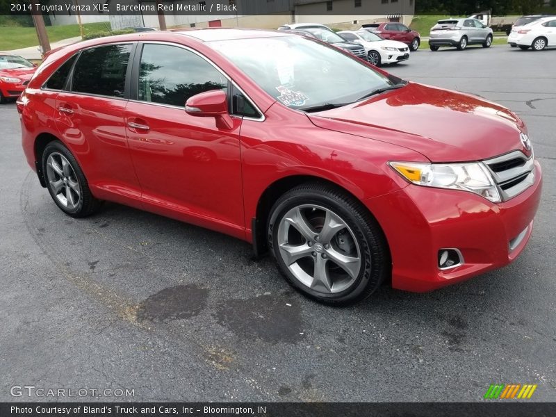 Barcelona Red Metallic / Black 2014 Toyota Venza XLE