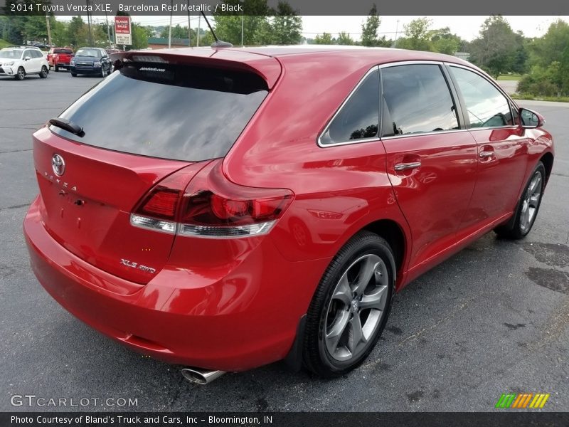 Barcelona Red Metallic / Black 2014 Toyota Venza XLE