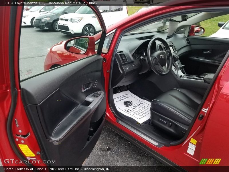 Barcelona Red Metallic / Black 2014 Toyota Venza XLE