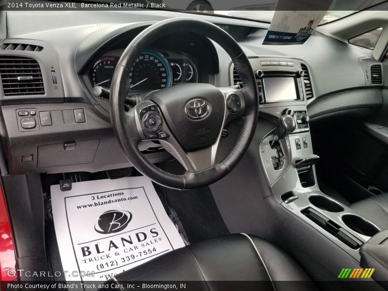Barcelona Red Metallic / Black 2014 Toyota Venza XLE