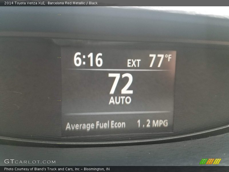 Barcelona Red Metallic / Black 2014 Toyota Venza XLE