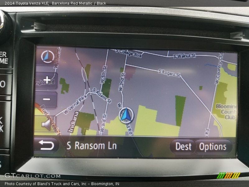 Barcelona Red Metallic / Black 2014 Toyota Venza XLE