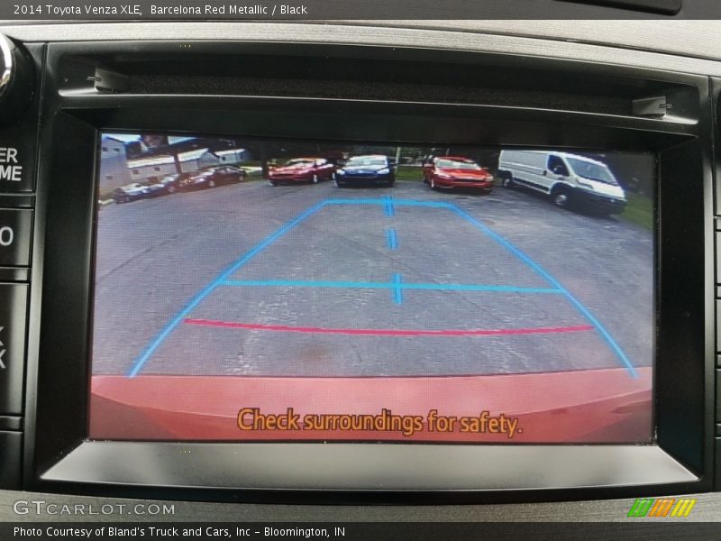 Barcelona Red Metallic / Black 2014 Toyota Venza XLE