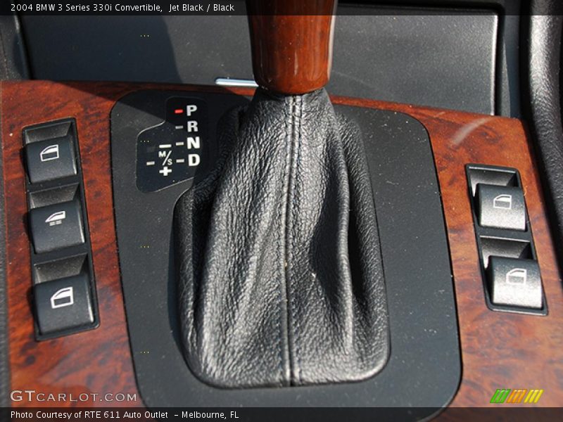 Jet Black / Black 2004 BMW 3 Series 330i Convertible