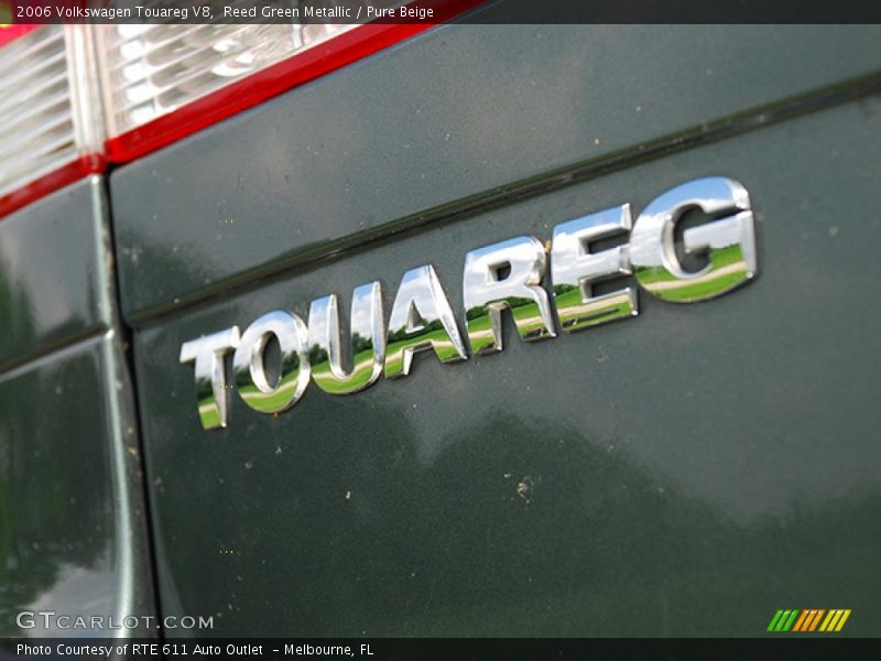 Reed Green Metallic / Pure Beige 2006 Volkswagen Touareg V8