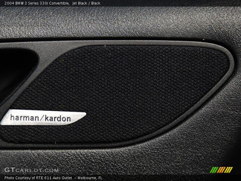 Jet Black / Black 2004 BMW 3 Series 330i Convertible