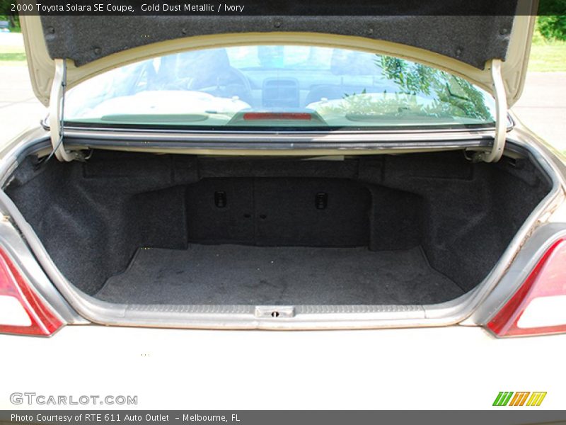 Gold Dust Metallic / Ivory 2000 Toyota Solara SE Coupe