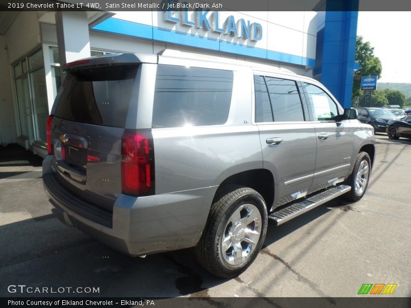 Satin Steel Metallic / Jet Black/Dark Ash 2019 Chevrolet Tahoe LT 4WD