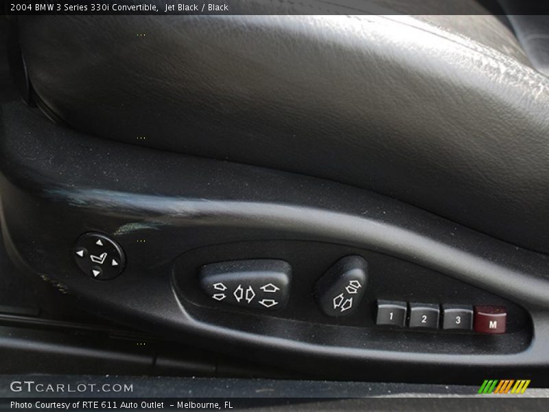 Jet Black / Black 2004 BMW 3 Series 330i Convertible