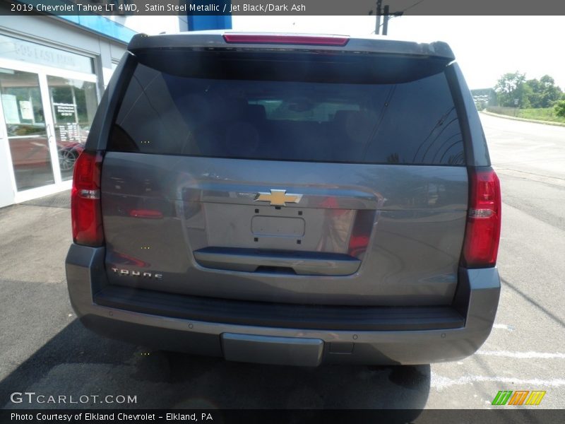 Satin Steel Metallic / Jet Black/Dark Ash 2019 Chevrolet Tahoe LT 4WD