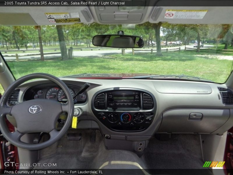 Salsa Red Pearl / Light Charcoal 2005 Toyota Tundra SR5 Access Cab