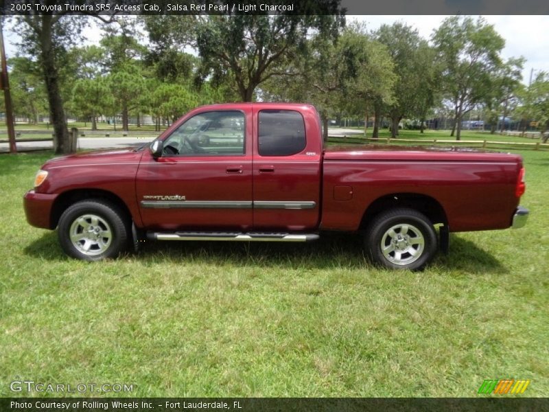 Salsa Red Pearl / Light Charcoal 2005 Toyota Tundra SR5 Access Cab