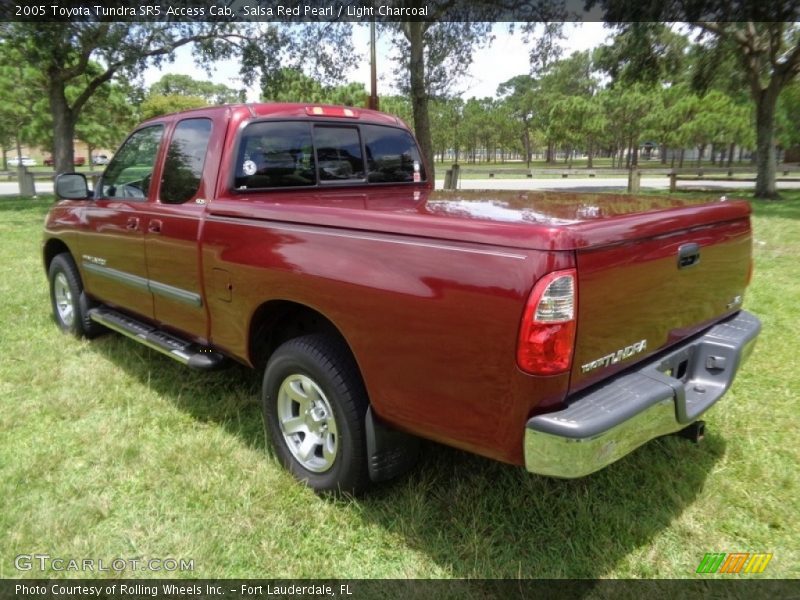 Salsa Red Pearl / Light Charcoal 2005 Toyota Tundra SR5 Access Cab
