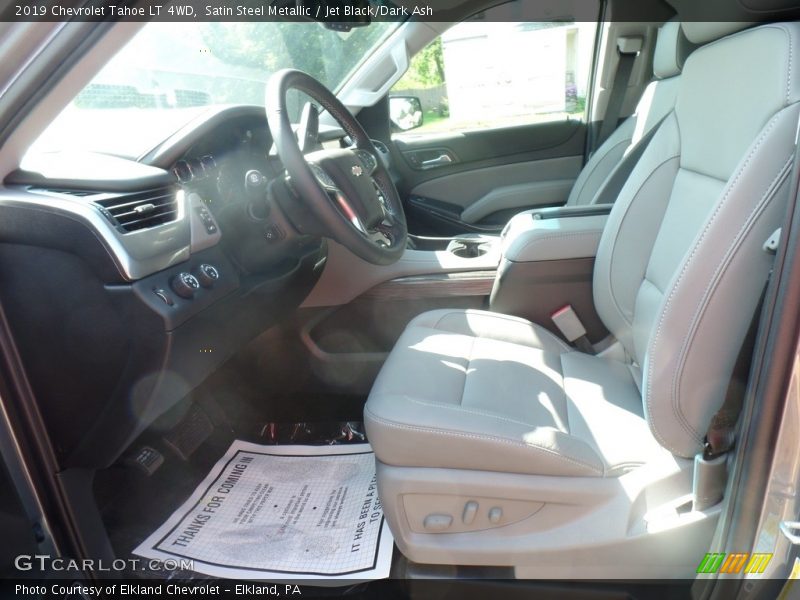 Satin Steel Metallic / Jet Black/Dark Ash 2019 Chevrolet Tahoe LT 4WD