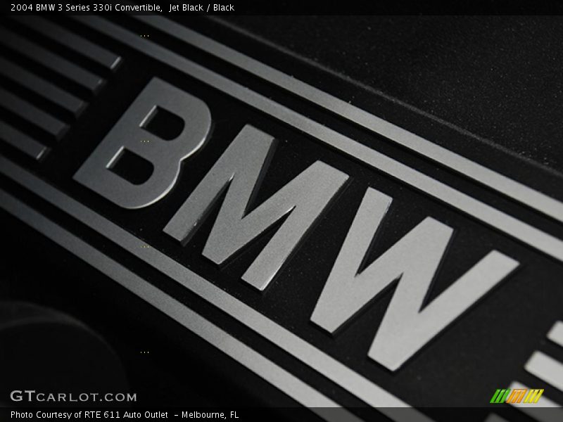 Jet Black / Black 2004 BMW 3 Series 330i Convertible
