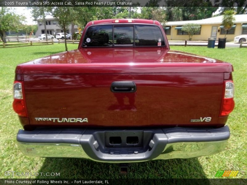 Salsa Red Pearl / Light Charcoal 2005 Toyota Tundra SR5 Access Cab