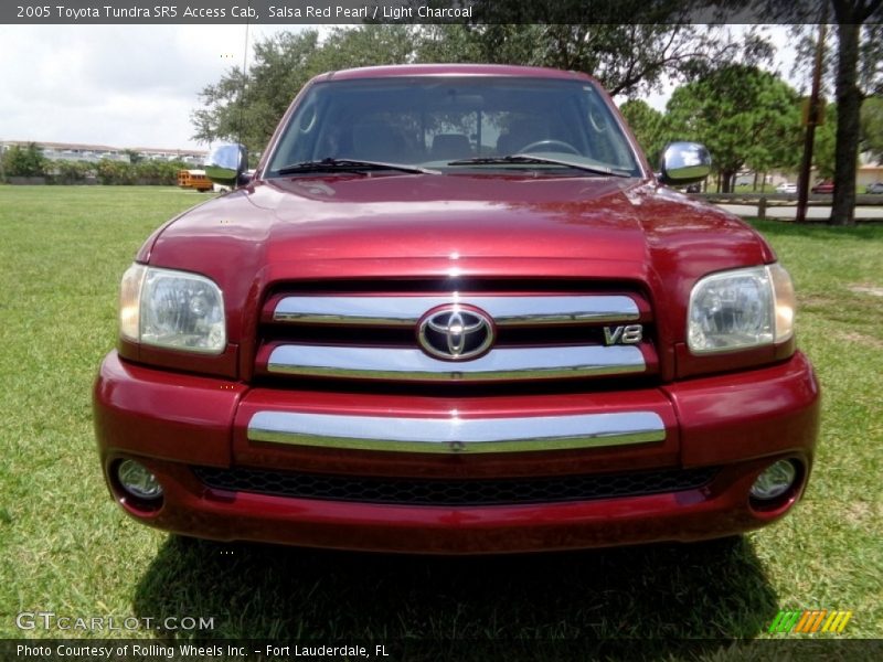 Salsa Red Pearl / Light Charcoal 2005 Toyota Tundra SR5 Access Cab