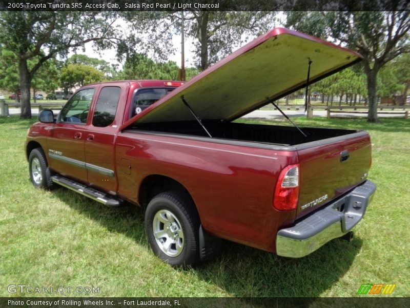 Salsa Red Pearl / Light Charcoal 2005 Toyota Tundra SR5 Access Cab