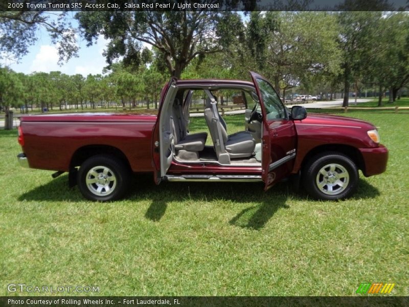 Salsa Red Pearl / Light Charcoal 2005 Toyota Tundra SR5 Access Cab