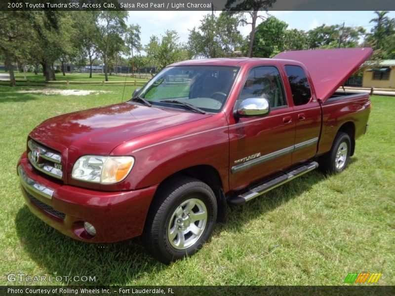 Salsa Red Pearl / Light Charcoal 2005 Toyota Tundra SR5 Access Cab
