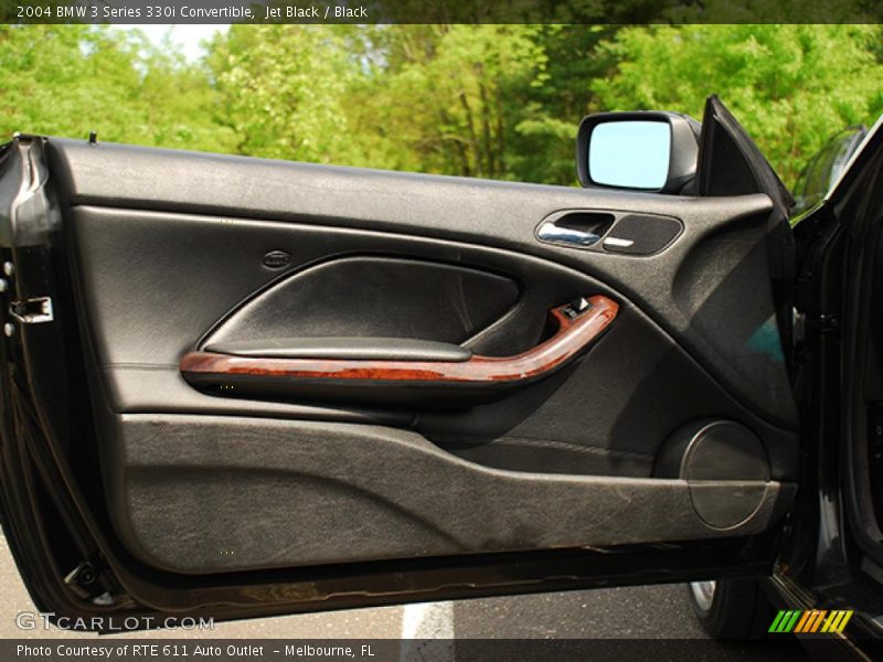 Jet Black / Black 2004 BMW 3 Series 330i Convertible