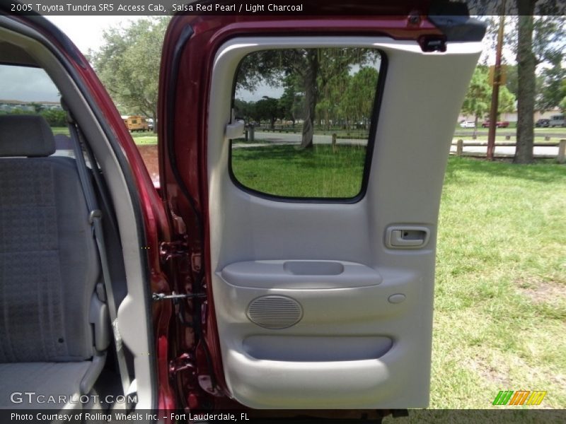 Salsa Red Pearl / Light Charcoal 2005 Toyota Tundra SR5 Access Cab
