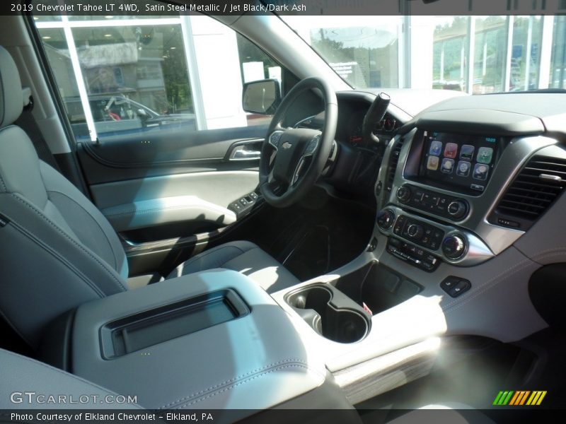 Satin Steel Metallic / Jet Black/Dark Ash 2019 Chevrolet Tahoe LT 4WD
