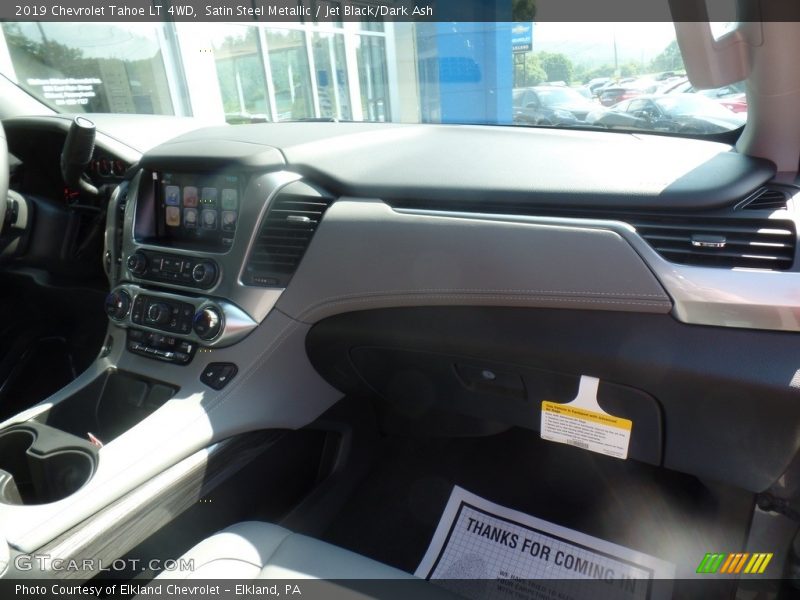 Satin Steel Metallic / Jet Black/Dark Ash 2019 Chevrolet Tahoe LT 4WD