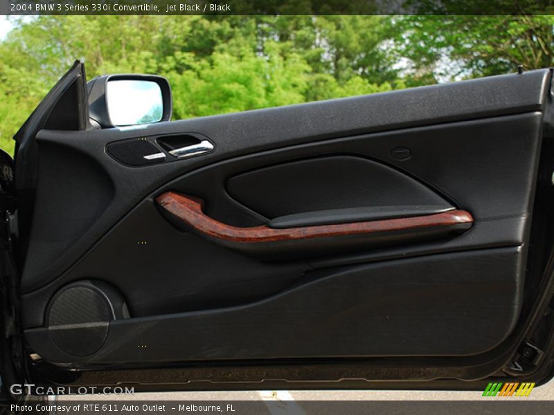 Jet Black / Black 2004 BMW 3 Series 330i Convertible