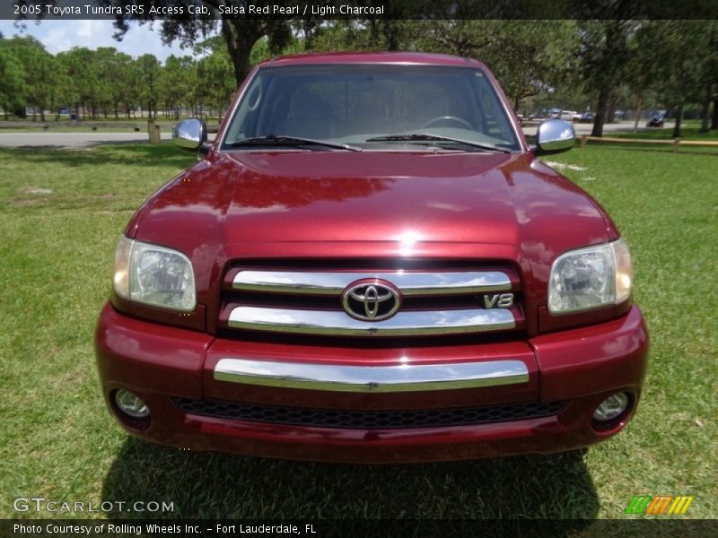 Salsa Red Pearl / Light Charcoal 2005 Toyota Tundra SR5 Access Cab