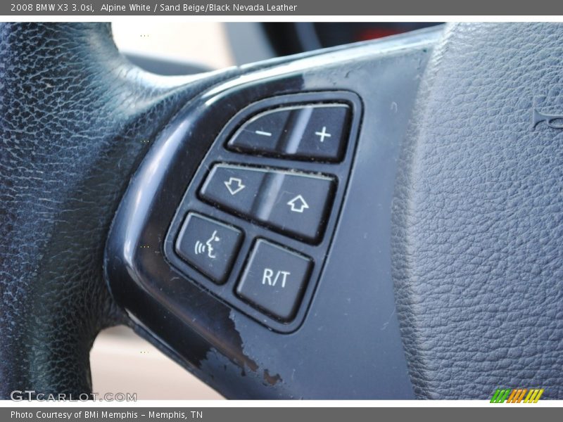 Alpine White / Sand Beige/Black Nevada Leather 2008 BMW X3 3.0si