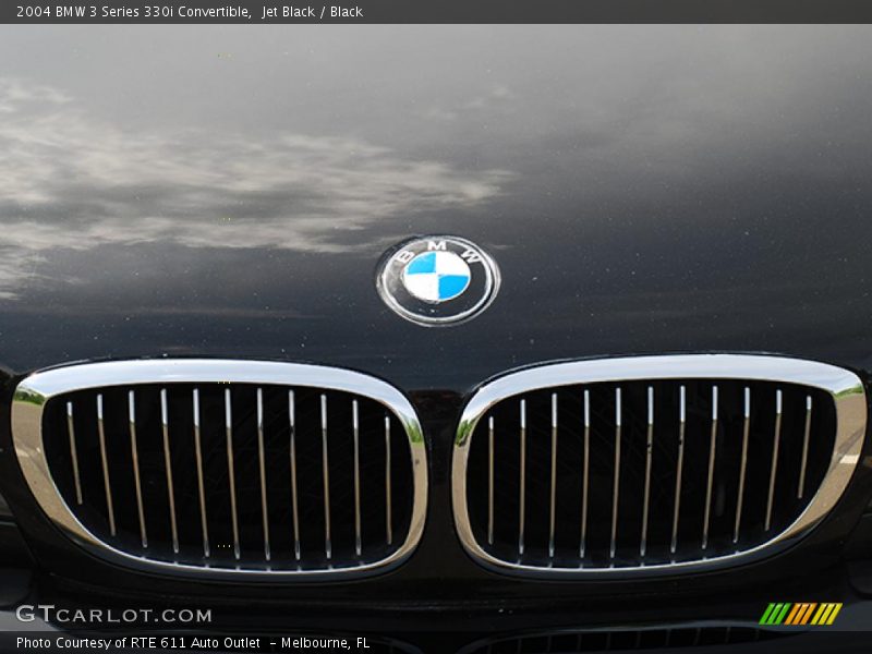 Jet Black / Black 2004 BMW 3 Series 330i Convertible