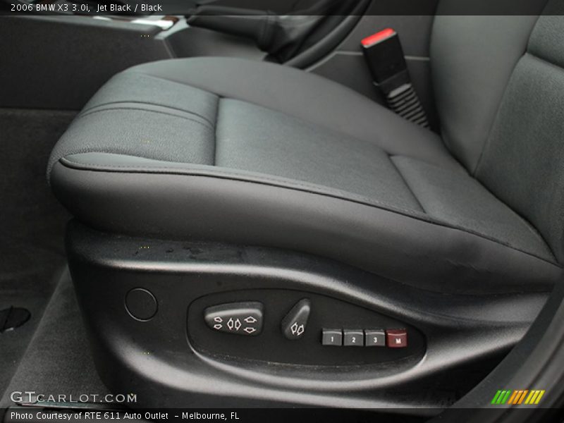 Jet Black / Black 2006 BMW X3 3.0i