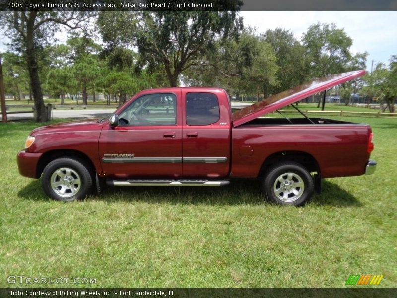 Salsa Red Pearl / Light Charcoal 2005 Toyota Tundra SR5 Access Cab