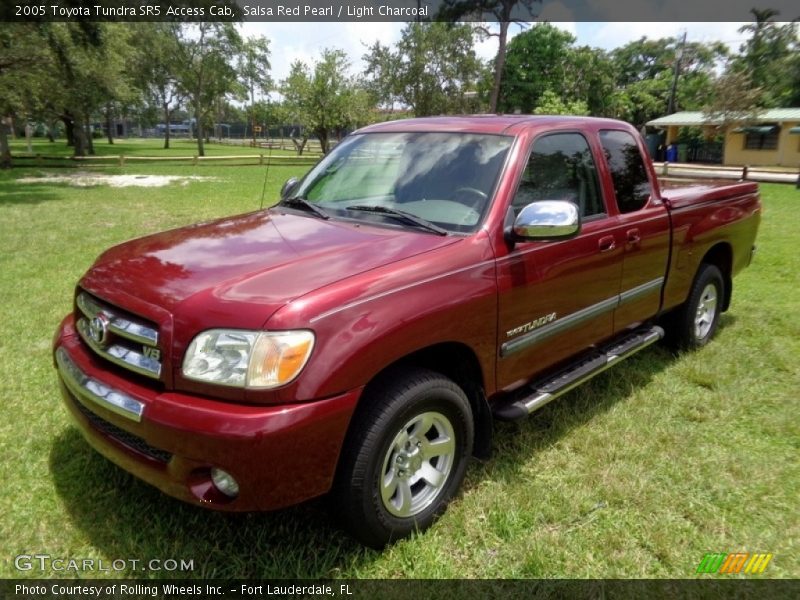 Salsa Red Pearl / Light Charcoal 2005 Toyota Tundra SR5 Access Cab