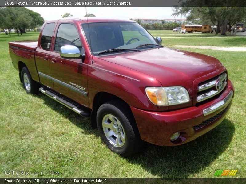Salsa Red Pearl / Light Charcoal 2005 Toyota Tundra SR5 Access Cab