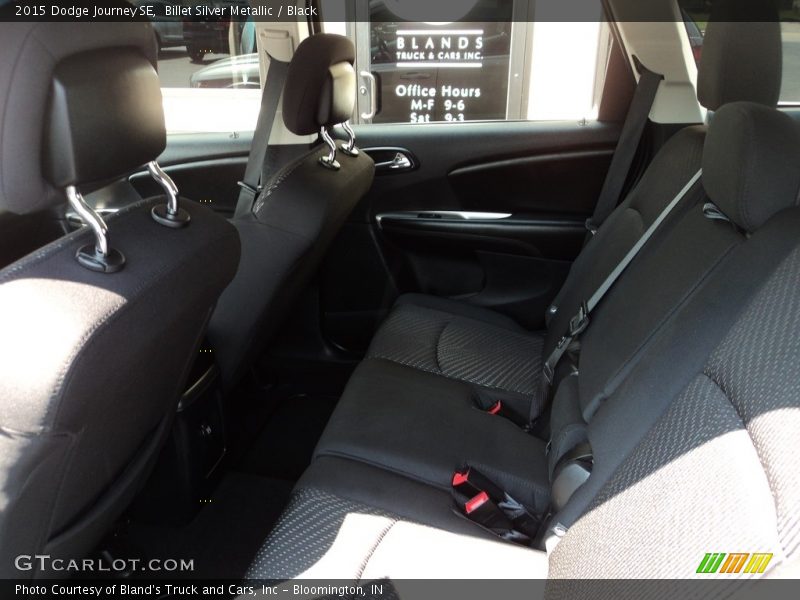 Billet Silver Metallic / Black 2015 Dodge Journey SE