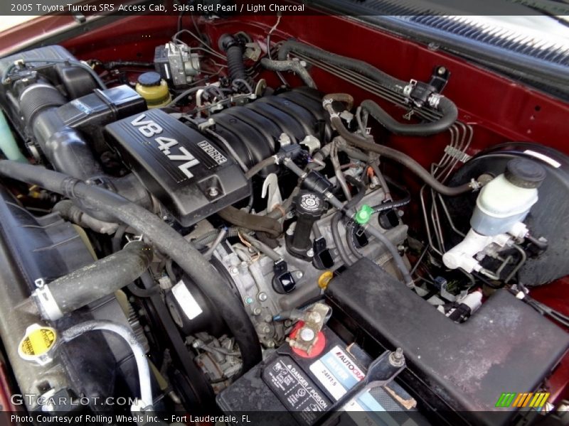 Salsa Red Pearl / Light Charcoal 2005 Toyota Tundra SR5 Access Cab