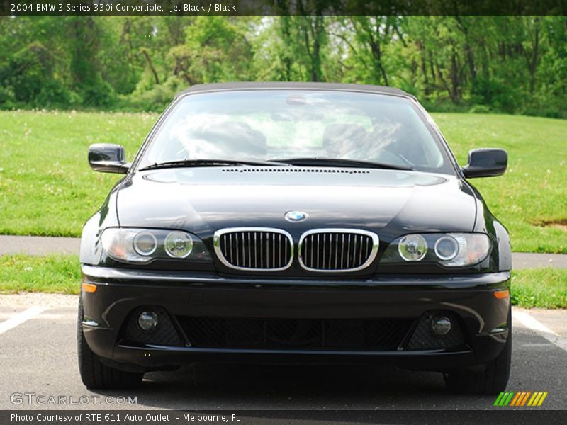 Jet Black / Black 2004 BMW 3 Series 330i Convertible
