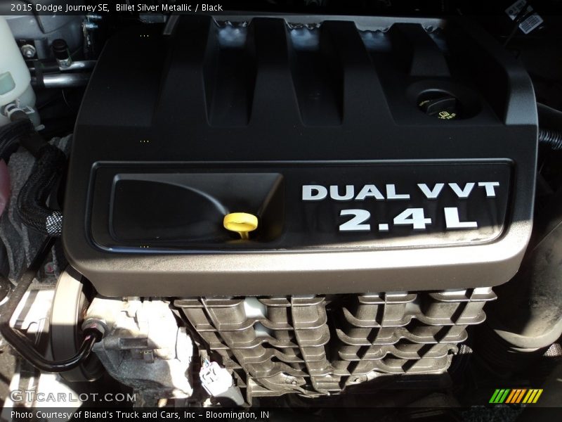 Billet Silver Metallic / Black 2015 Dodge Journey SE