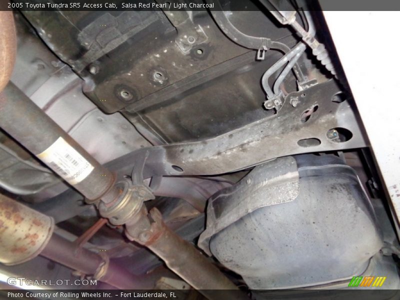 Salsa Red Pearl / Light Charcoal 2005 Toyota Tundra SR5 Access Cab