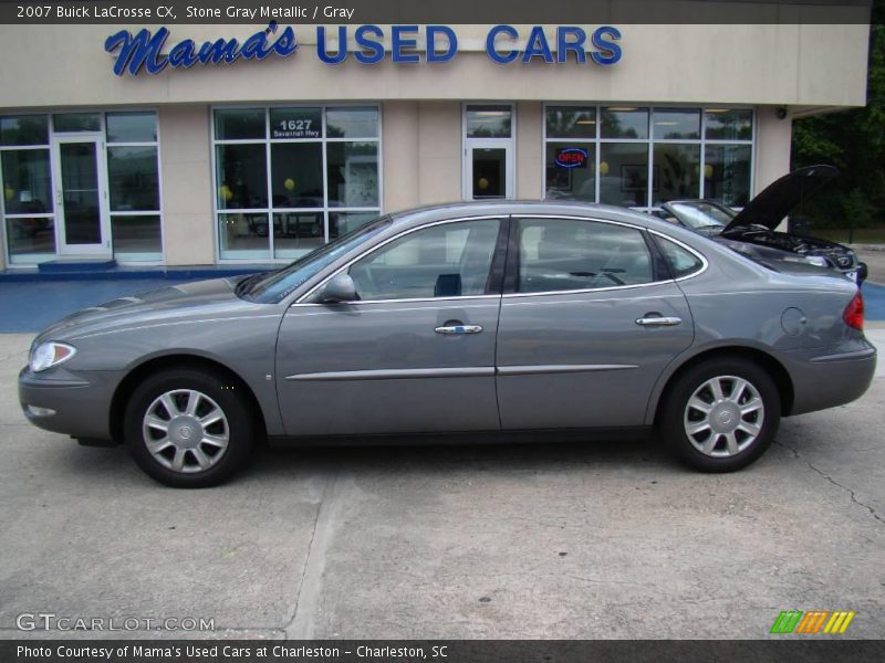Stone Gray Metallic / Gray 2007 Buick LaCrosse CX