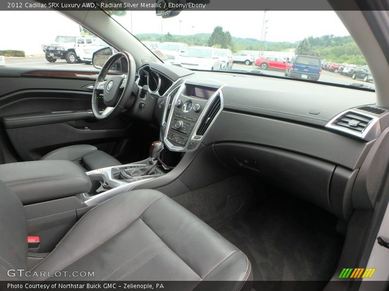 Radiant Silver Metallic / Ebony/Ebony 2012 Cadillac SRX Luxury AWD