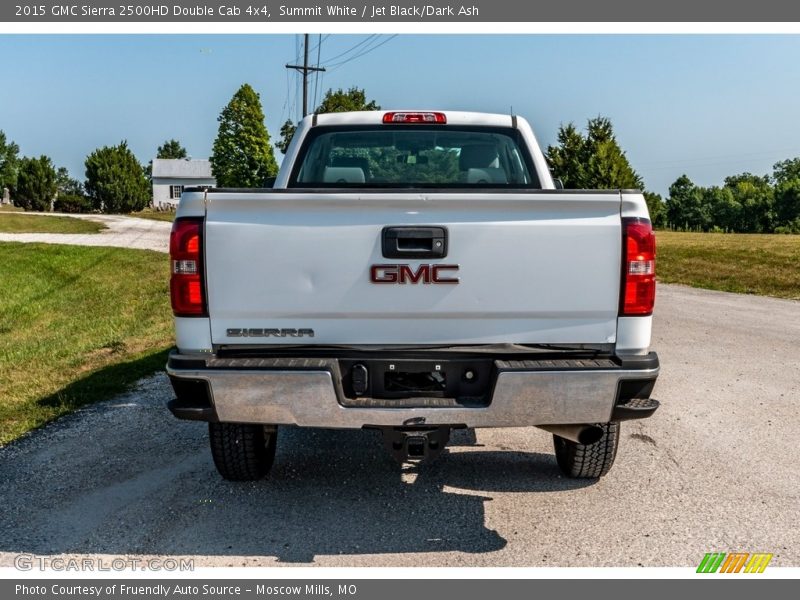 Summit White / Jet Black/Dark Ash 2015 GMC Sierra 2500HD Double Cab 4x4