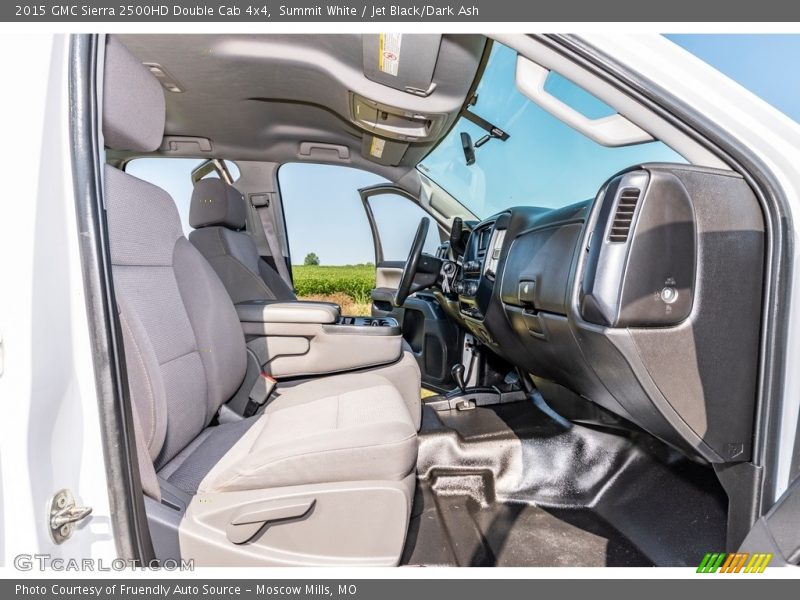 Summit White / Jet Black/Dark Ash 2015 GMC Sierra 2500HD Double Cab 4x4